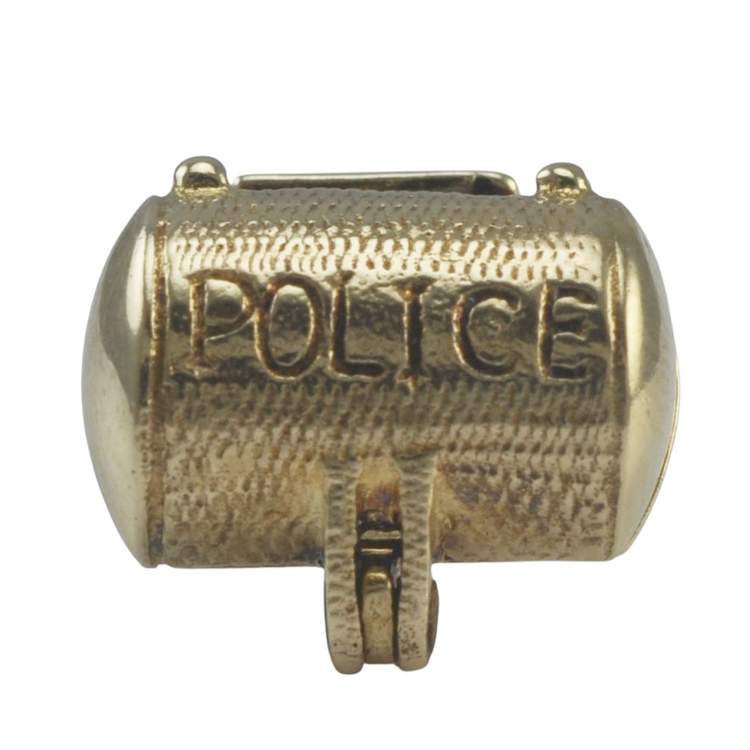 9ct Gold K-9 Police Dog Whistle