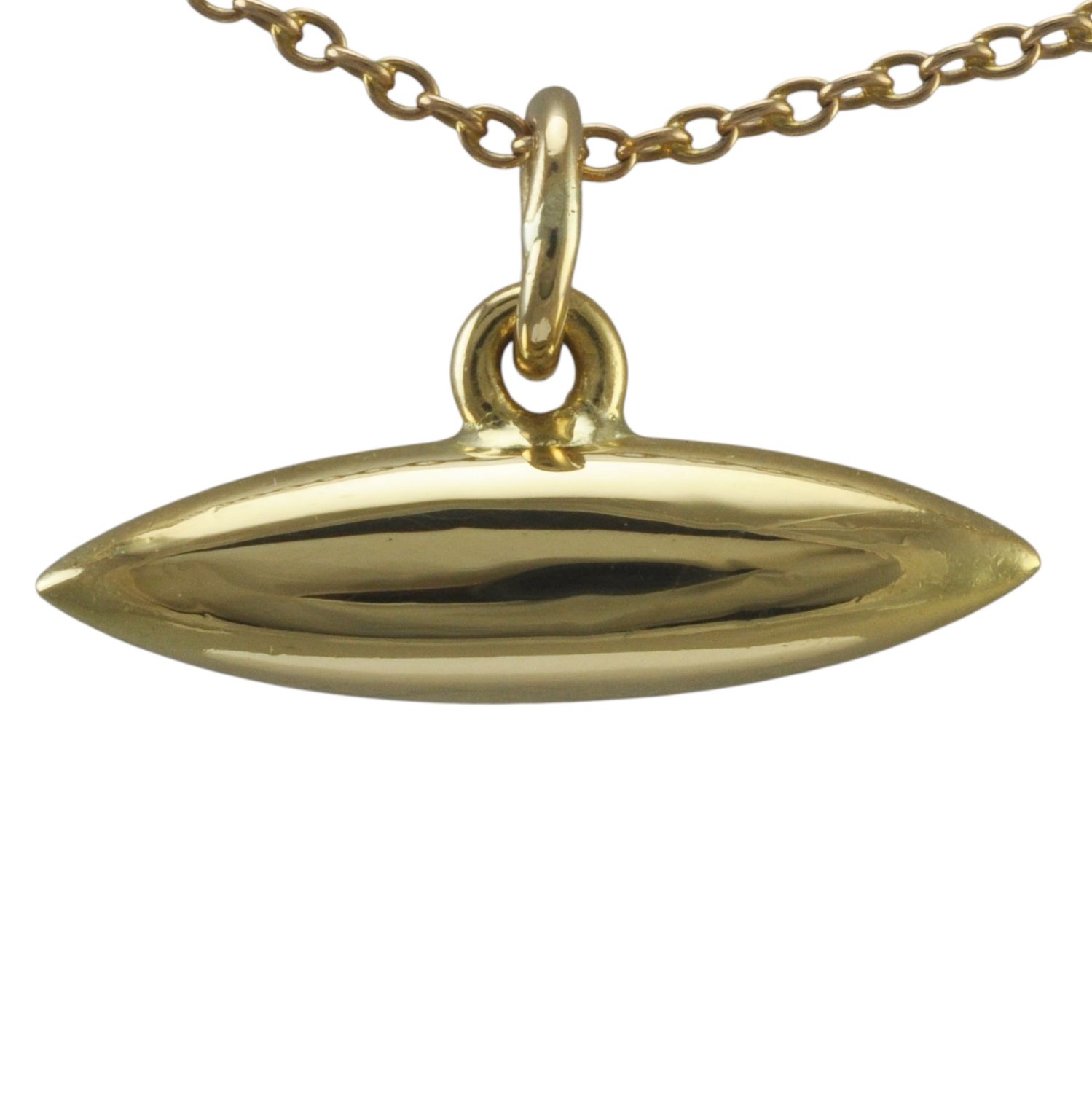 18ct Gold Torpedo Pendant
