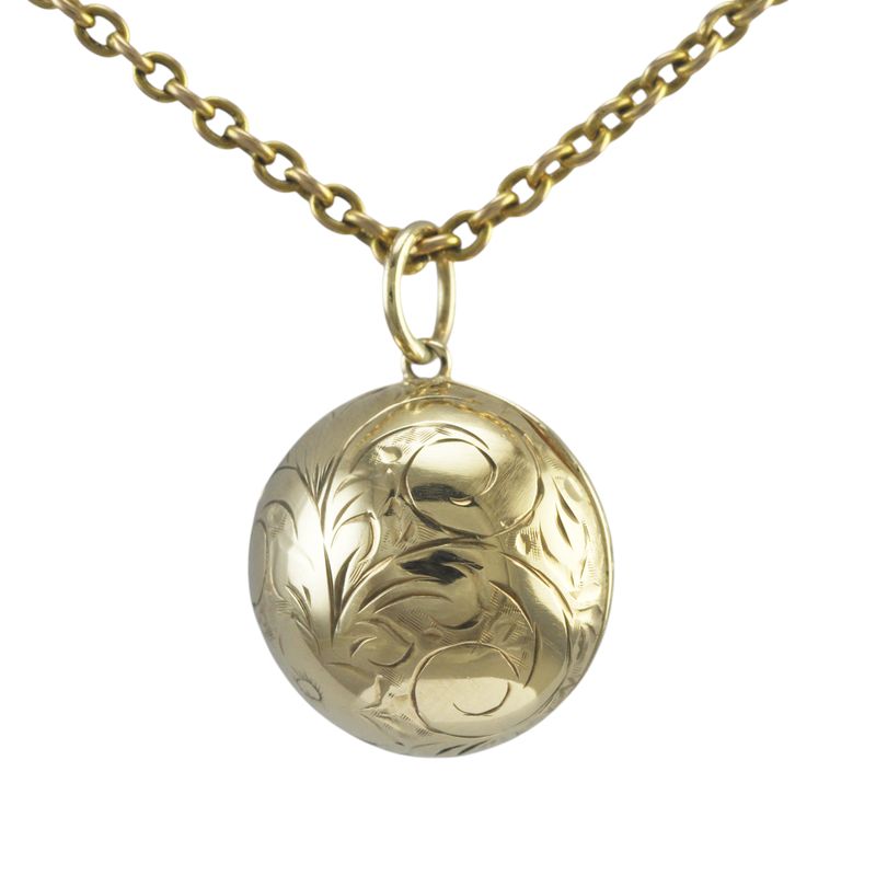 Vintage 9ct Orb Locket