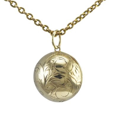 Vintage 9ct Orb Locket