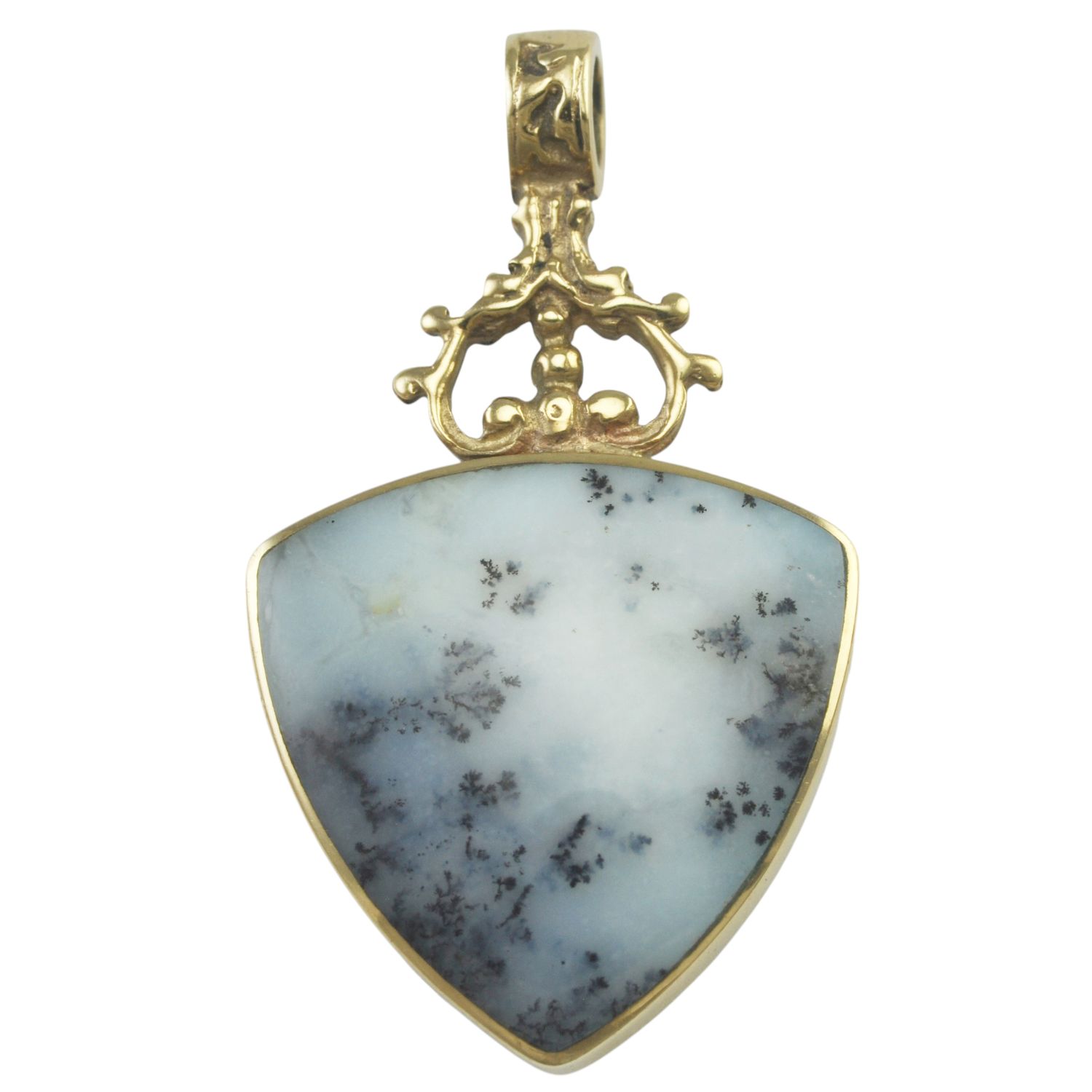 9ct Yellow Double-Sided Pendant