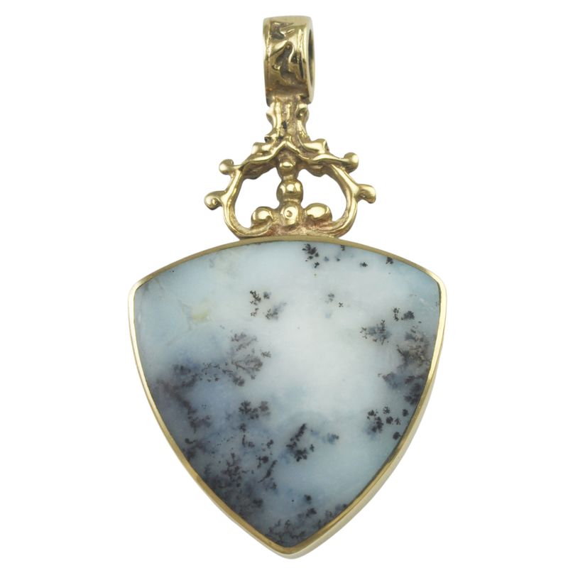 9ct Yellow Double-Sided Pendant