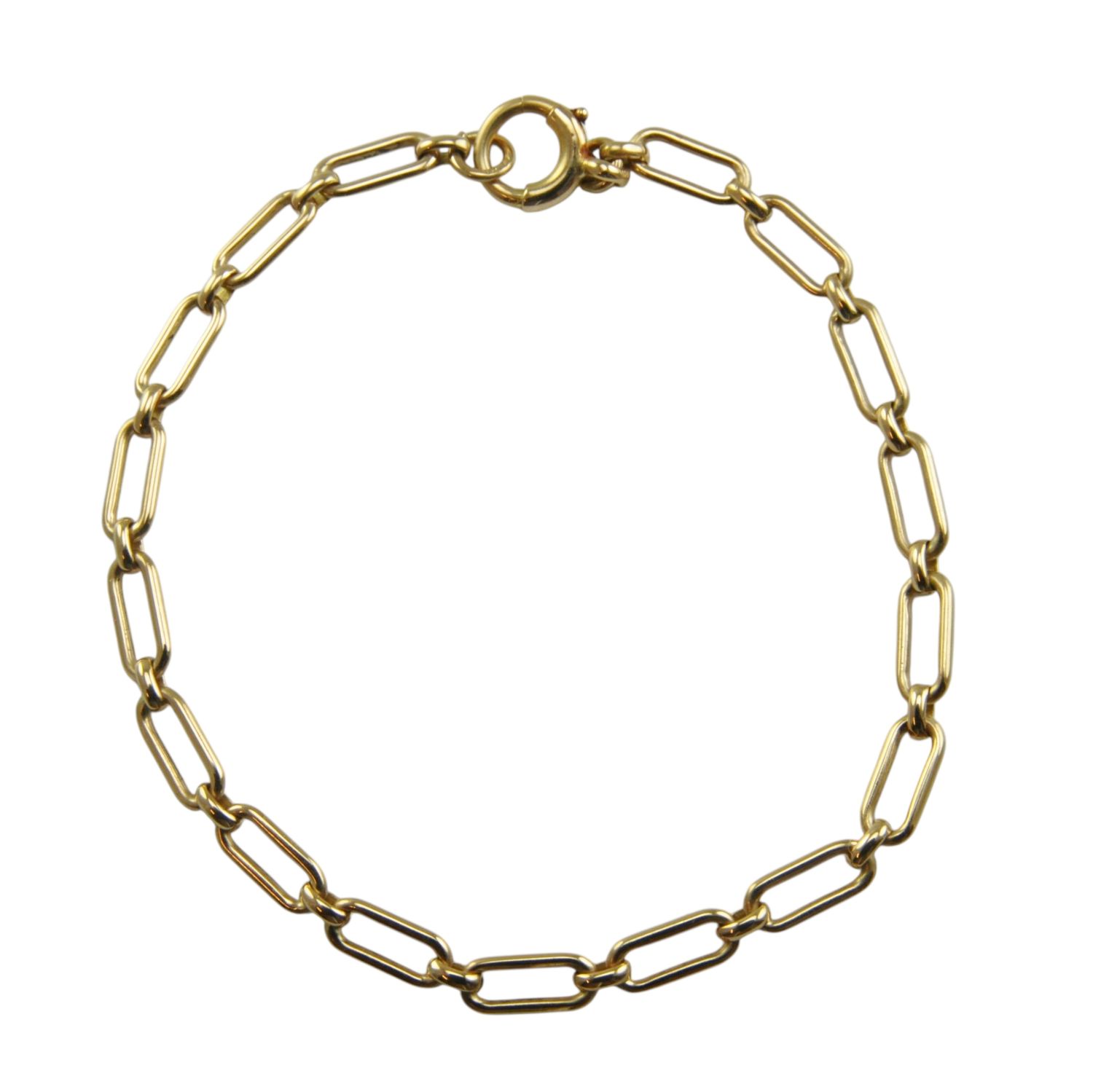 18ct Gold Paperlink Bracelet