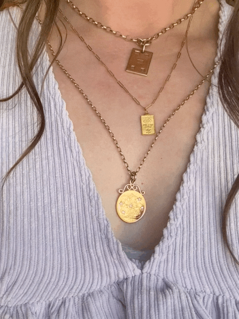 1915 Diamond Set Full Sovereign Pendant