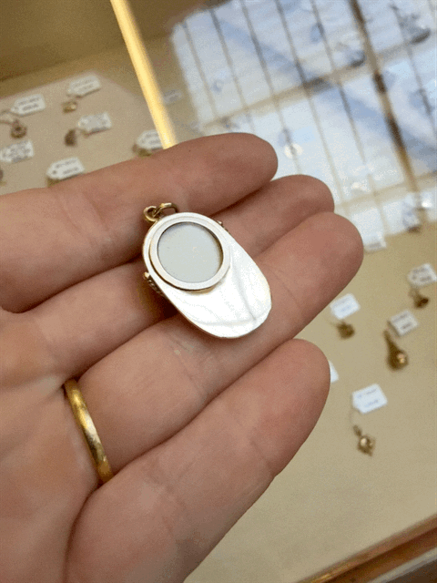 Antique 9ct Jockey Cap and Locket