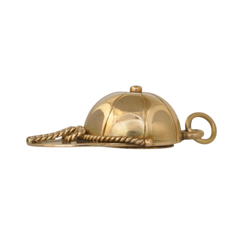 Antique 9ct Jockey Cap and Locket