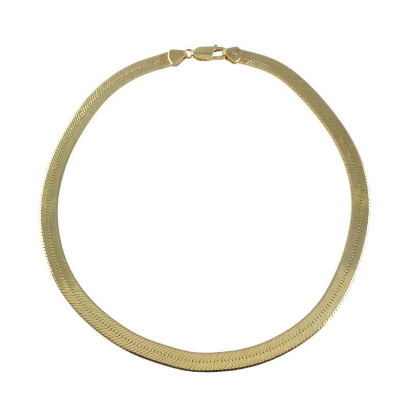 14ct Gold Herringbone Chain