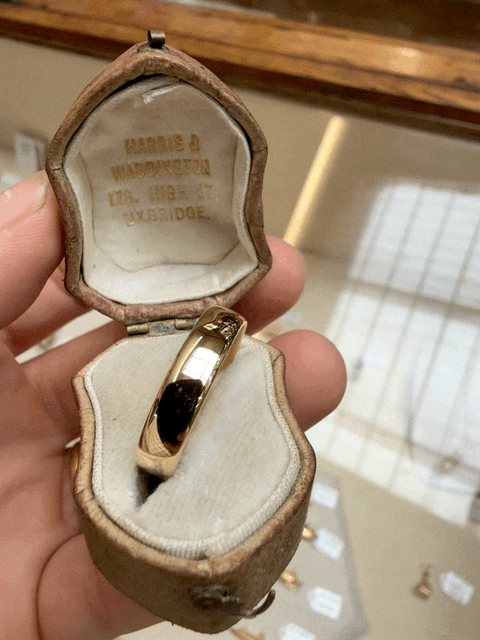 Vintage 18ct Gold Wedding Ring