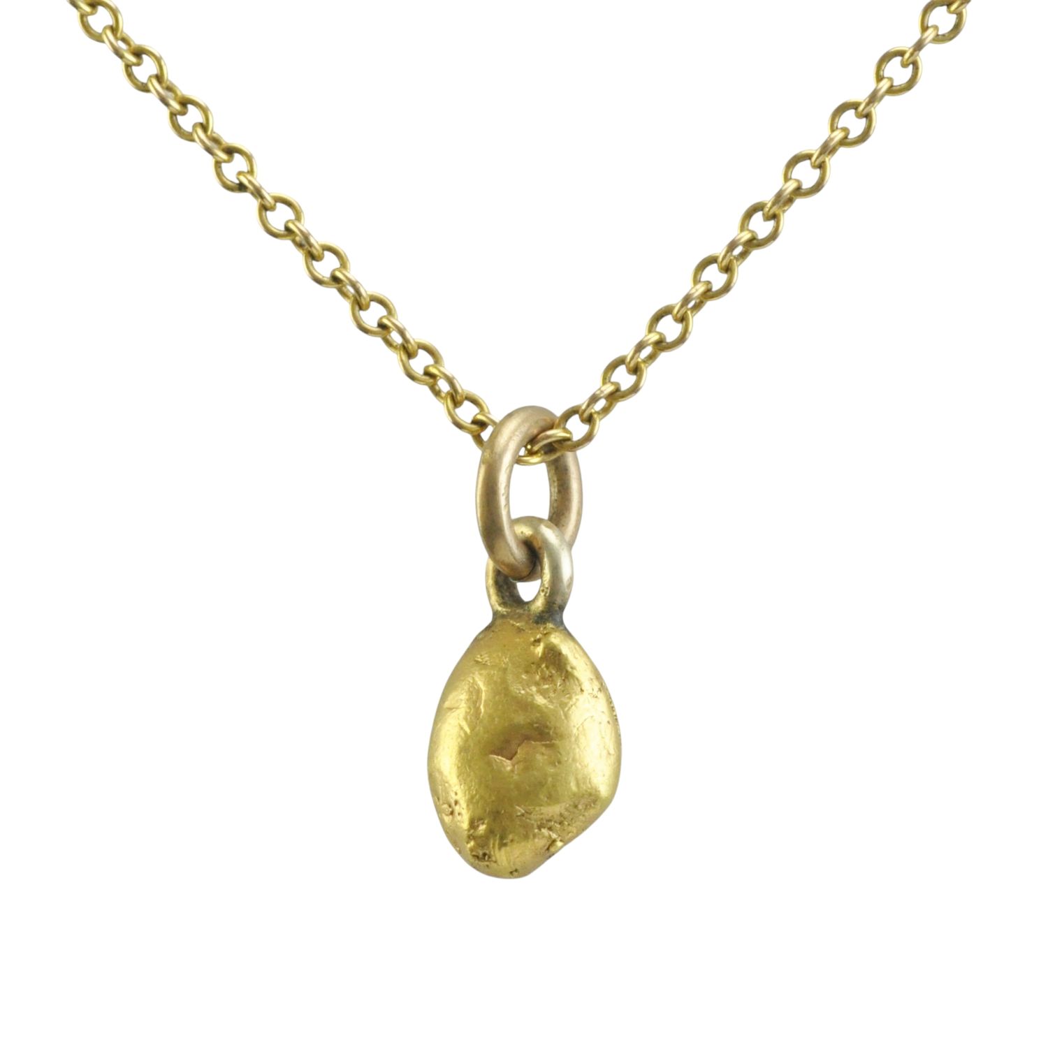 22ct Gold Nugget Pendant