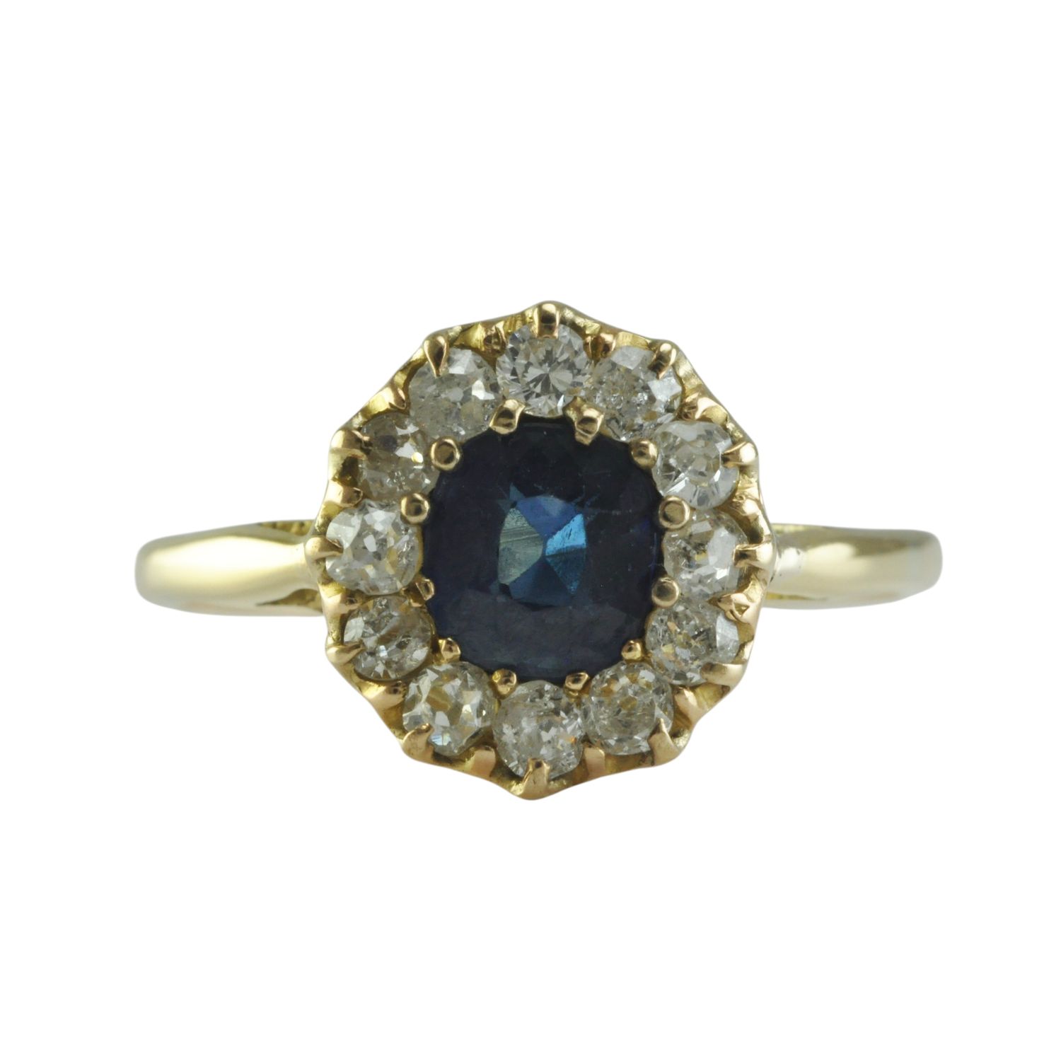 18ct Sapphire & Diamond Ring