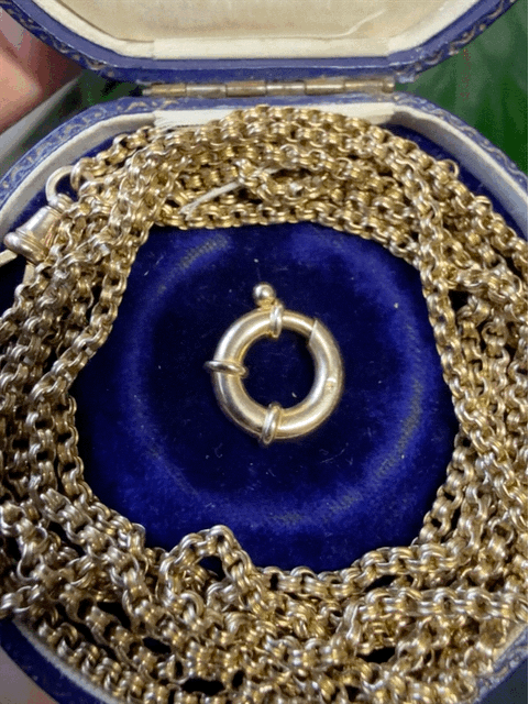 9ct Gold Chunky Bolt-Ring