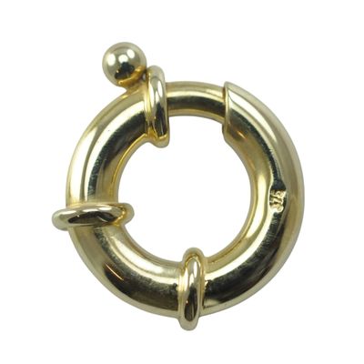 9ct Gold Chunky Bolt-Ring