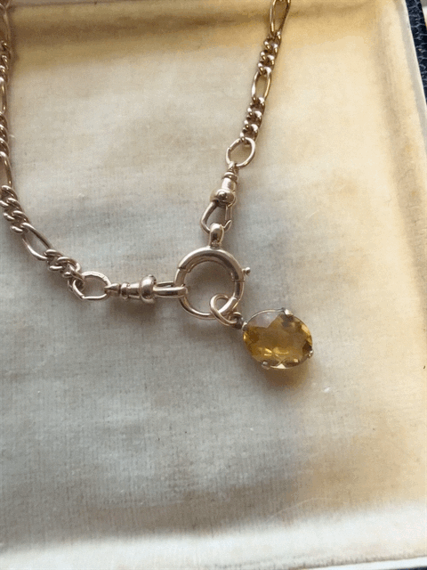 Antique 9ct Rose Gold Bolt-Ring