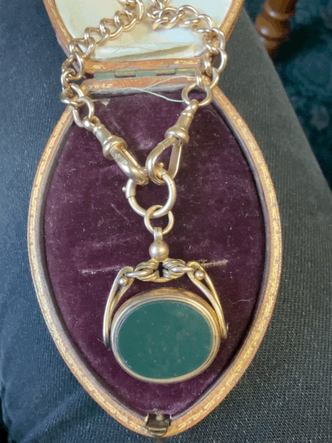 Rose Gold Antique Bolt-Ring Clasp