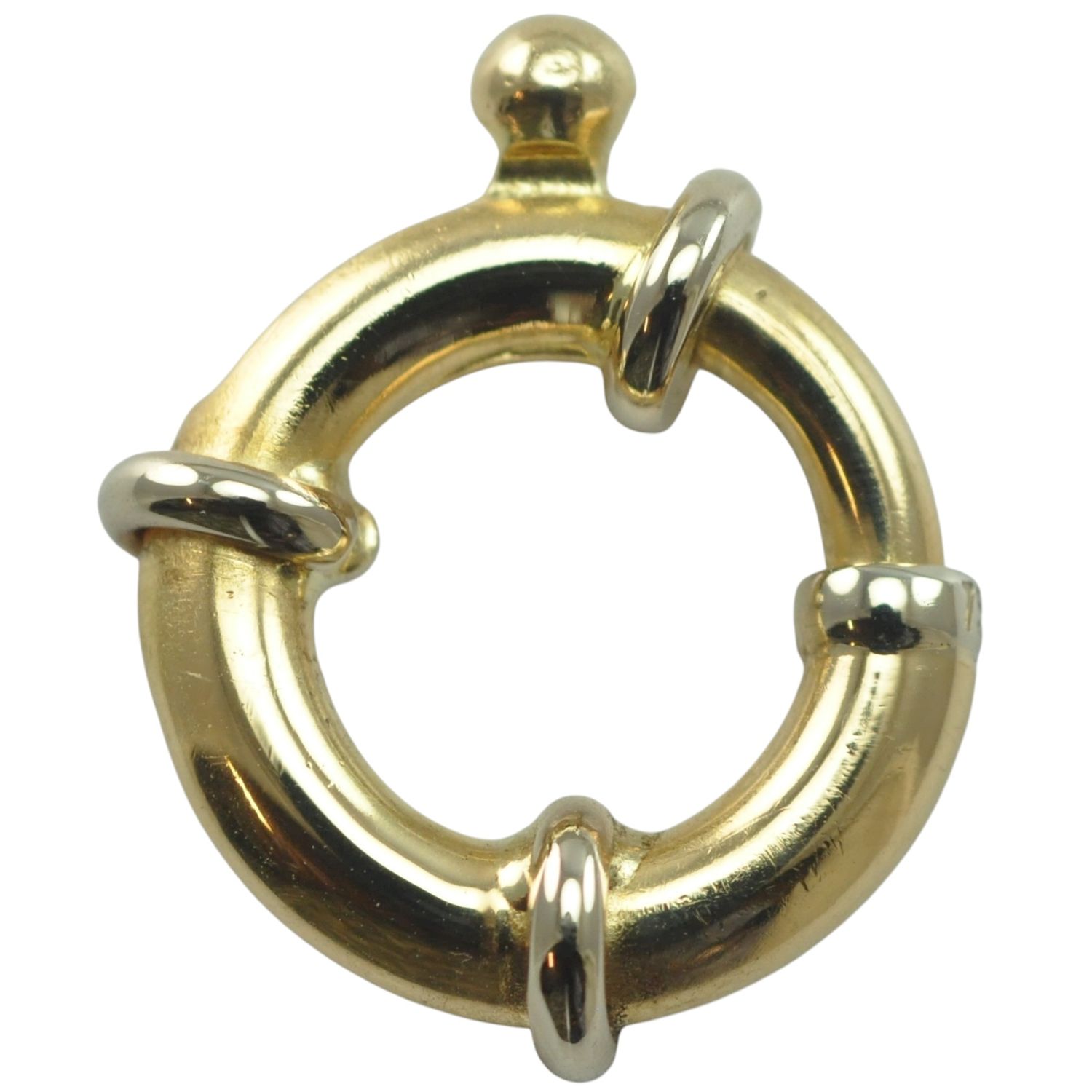 18ct Gold Chunky Bolt Ring