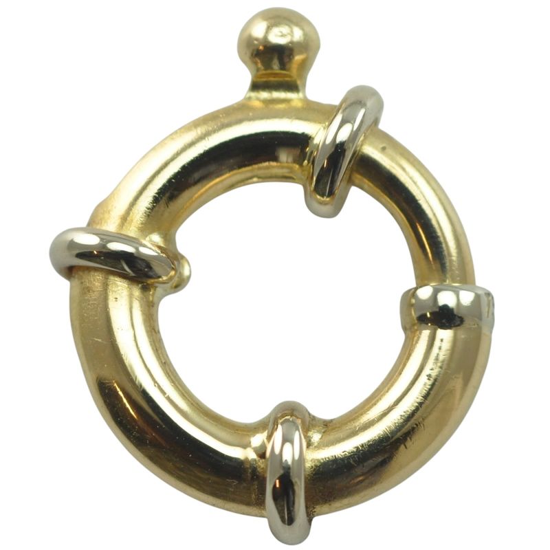 18ct Gold Chunky Bolt Ring