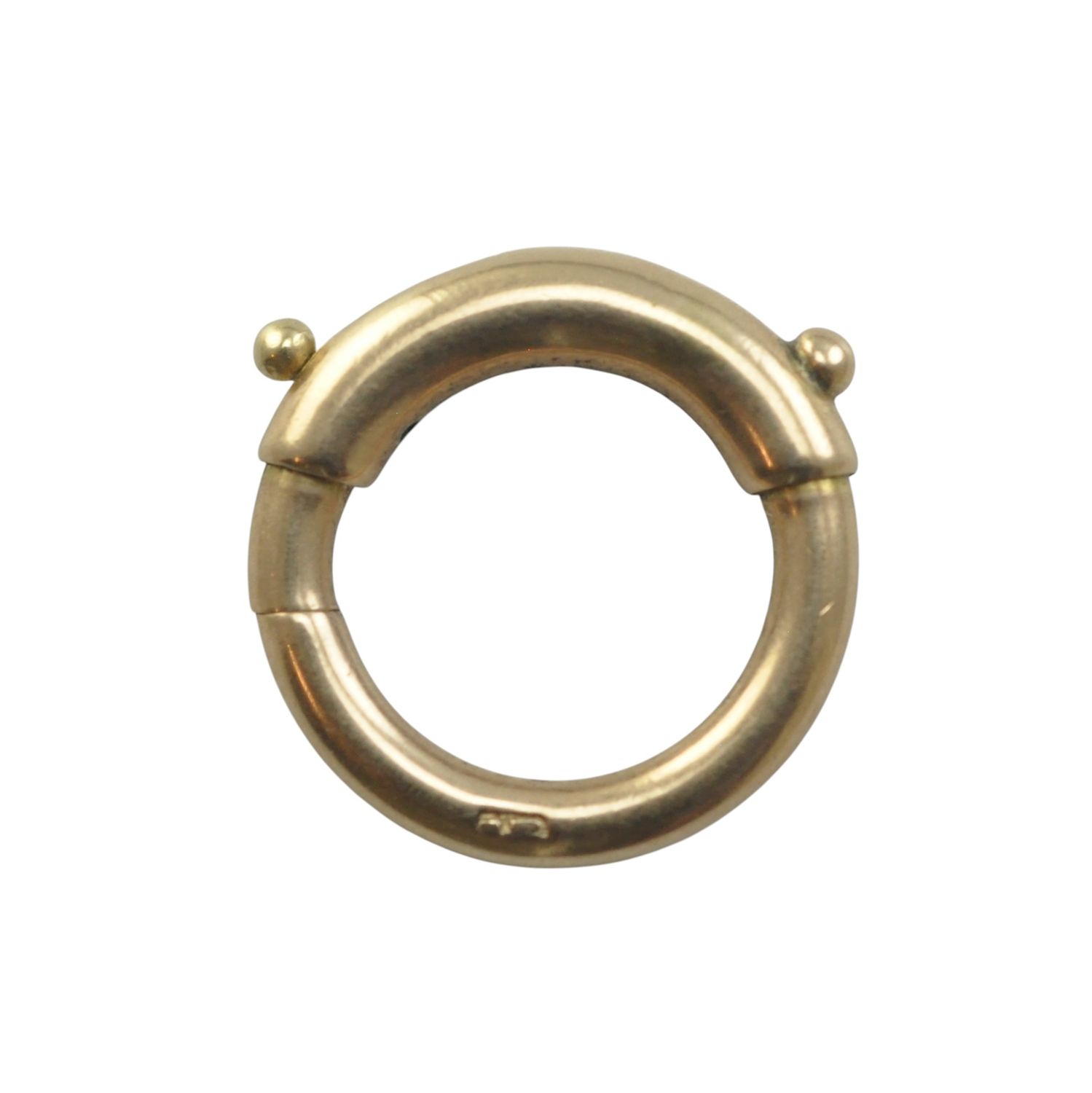 Rose Gold Antique Bolt-Ring Clasp