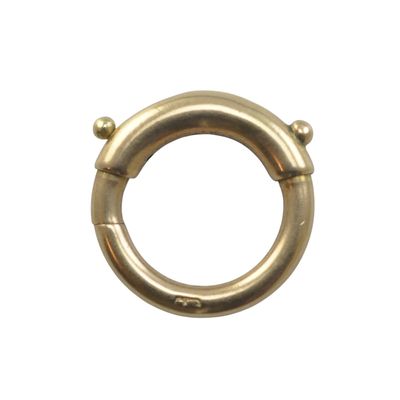 Rose Gold Antique Bolt-Ring Clasp Rose Gold Antique Bolt-Ring Clasp