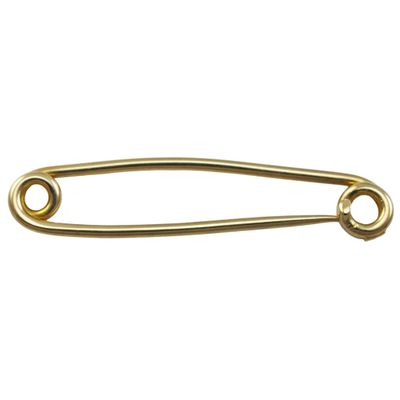 Antique 15ct Rose Gold Safety Pin Antique 15ct Rose Gold Safety Pin