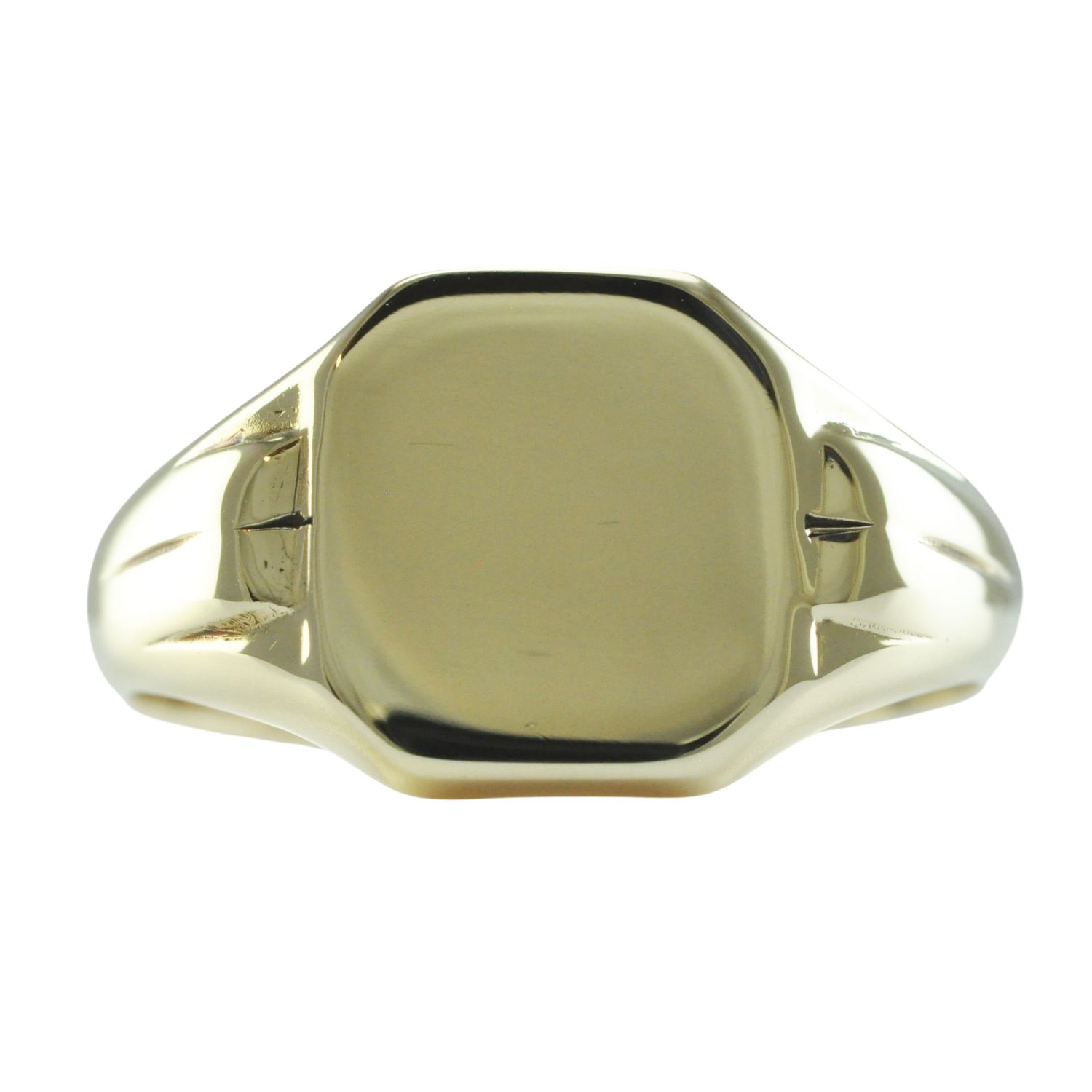 9ct Gold Square Signet