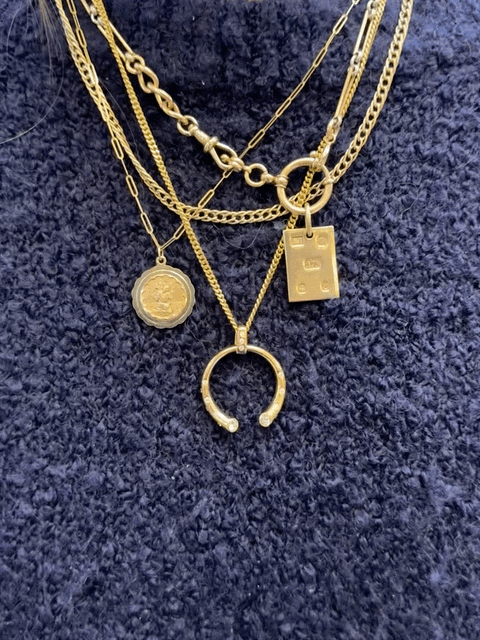 Diamond Set 18ct gold Contemporary Pendant