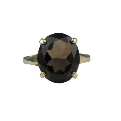 9ct Smokey Quartz Ring