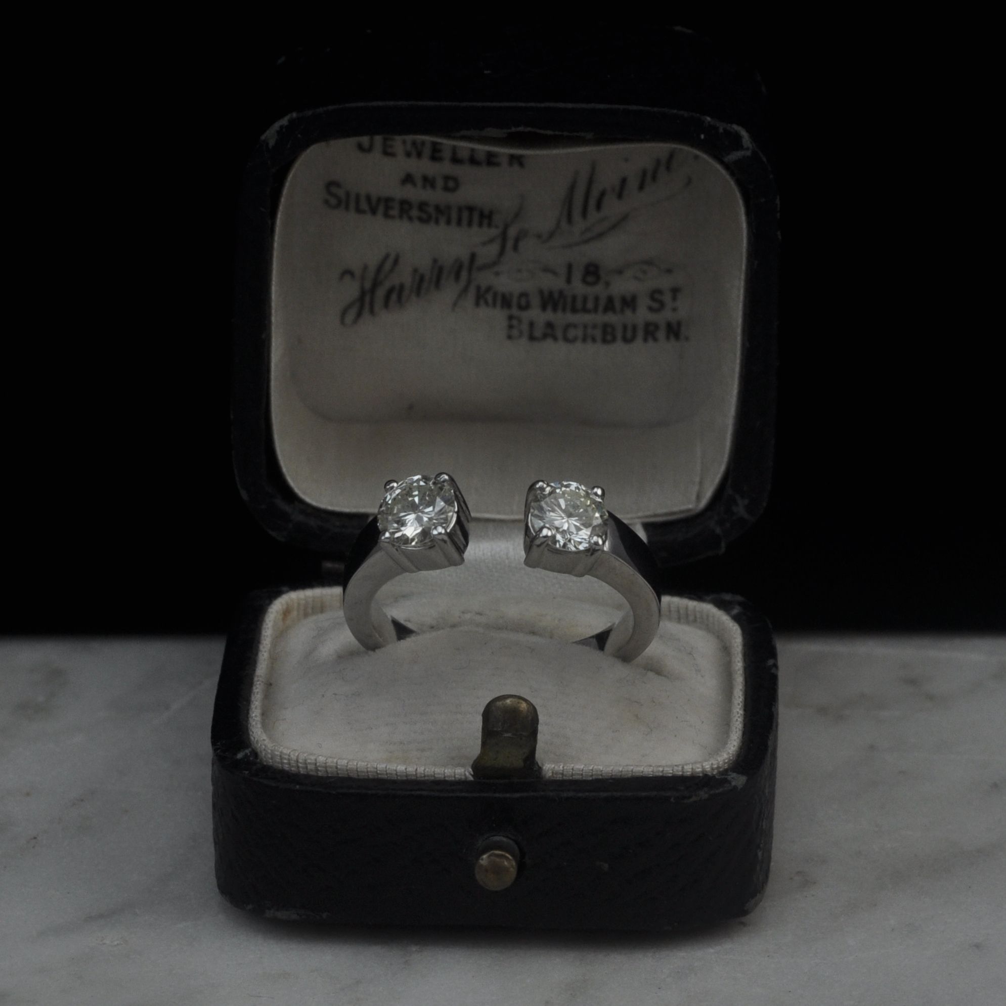 18ct and Diamond Torque Ring - RESERVED