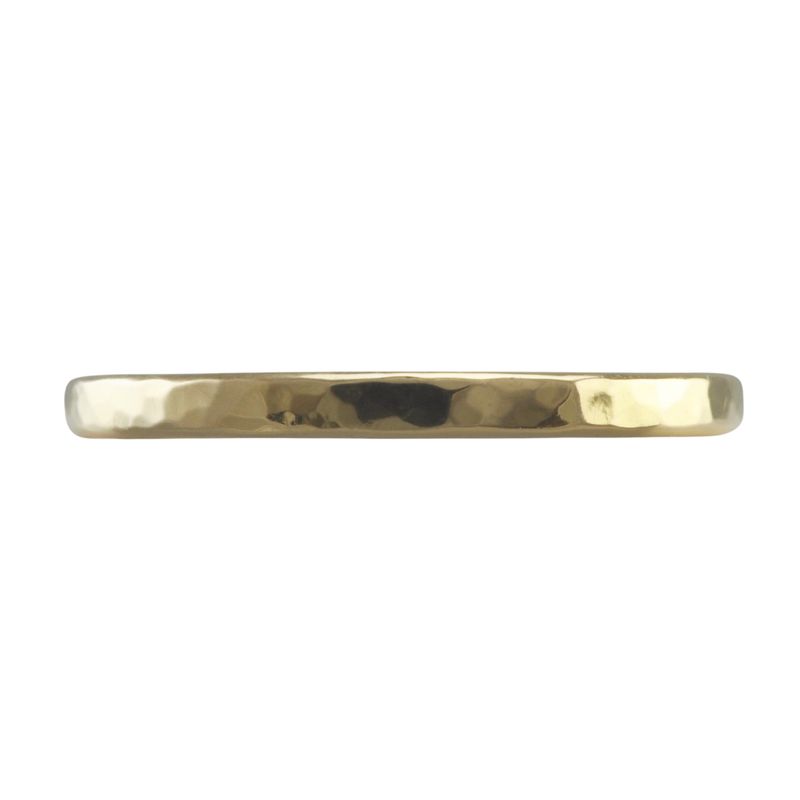 18ct Gold Hammered Wedding Ring