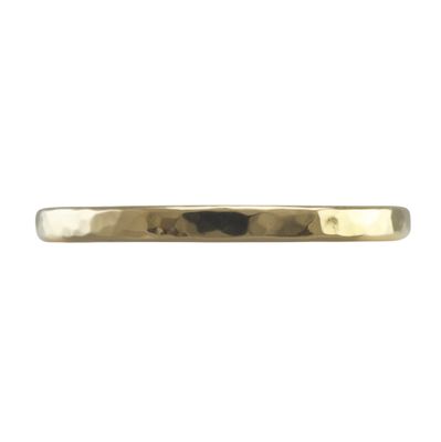 18ct Gold Hammered Wedding Ring