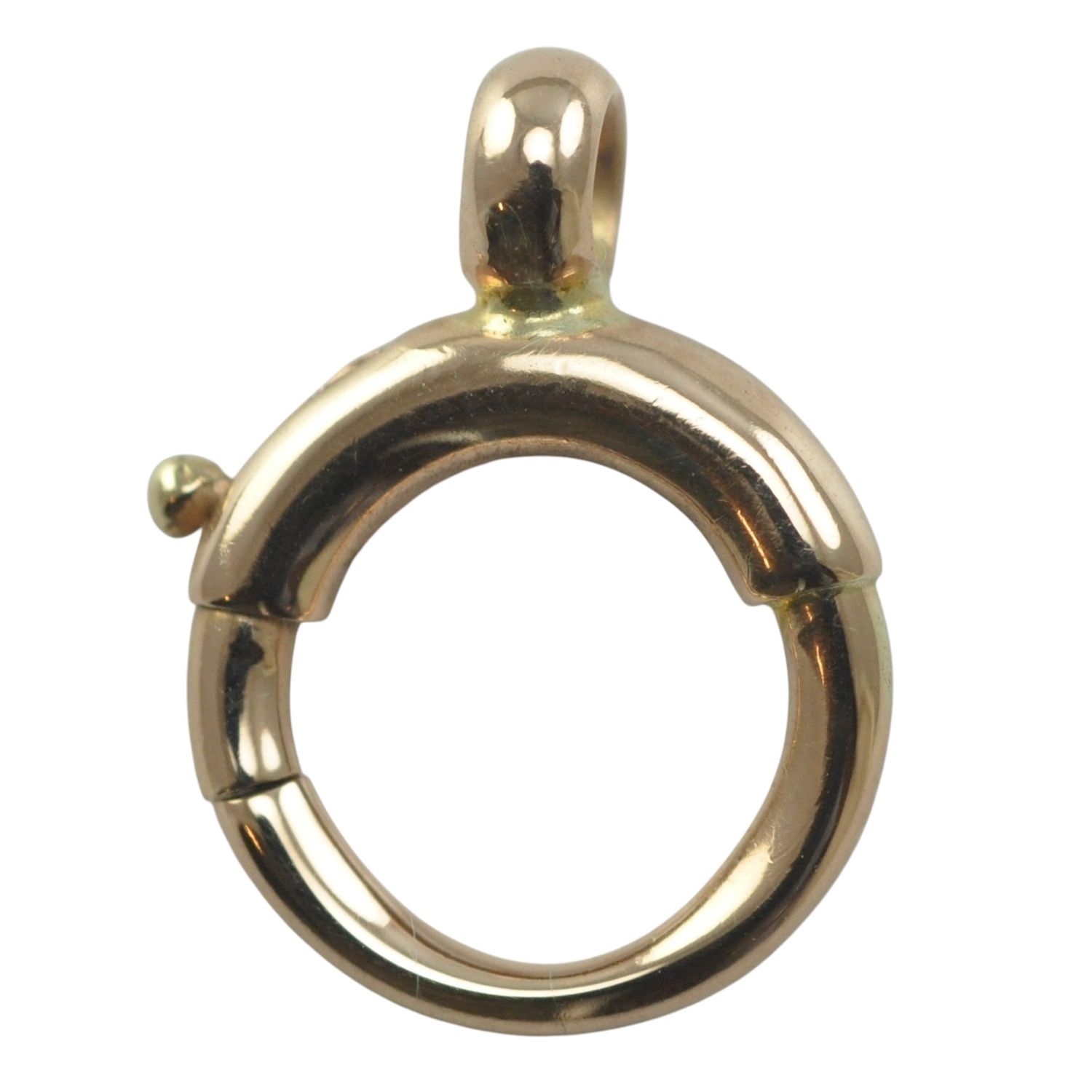Antique 9ct Rose Gold Bolt-Ring Antique 9ct Rose Gold Bolt-Ring