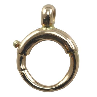 Antique 9ct Rose Gold Bolt-Ring Antique 9ct Rose Gold Bolt-Ring