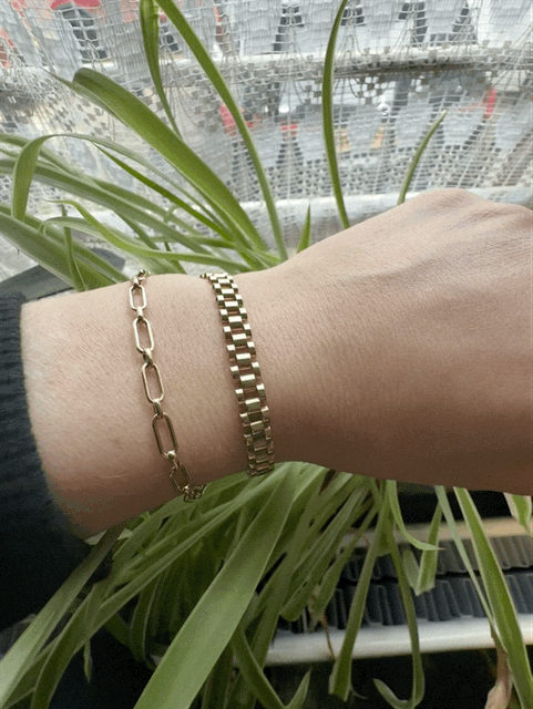9ct Presidential Style Bracelet