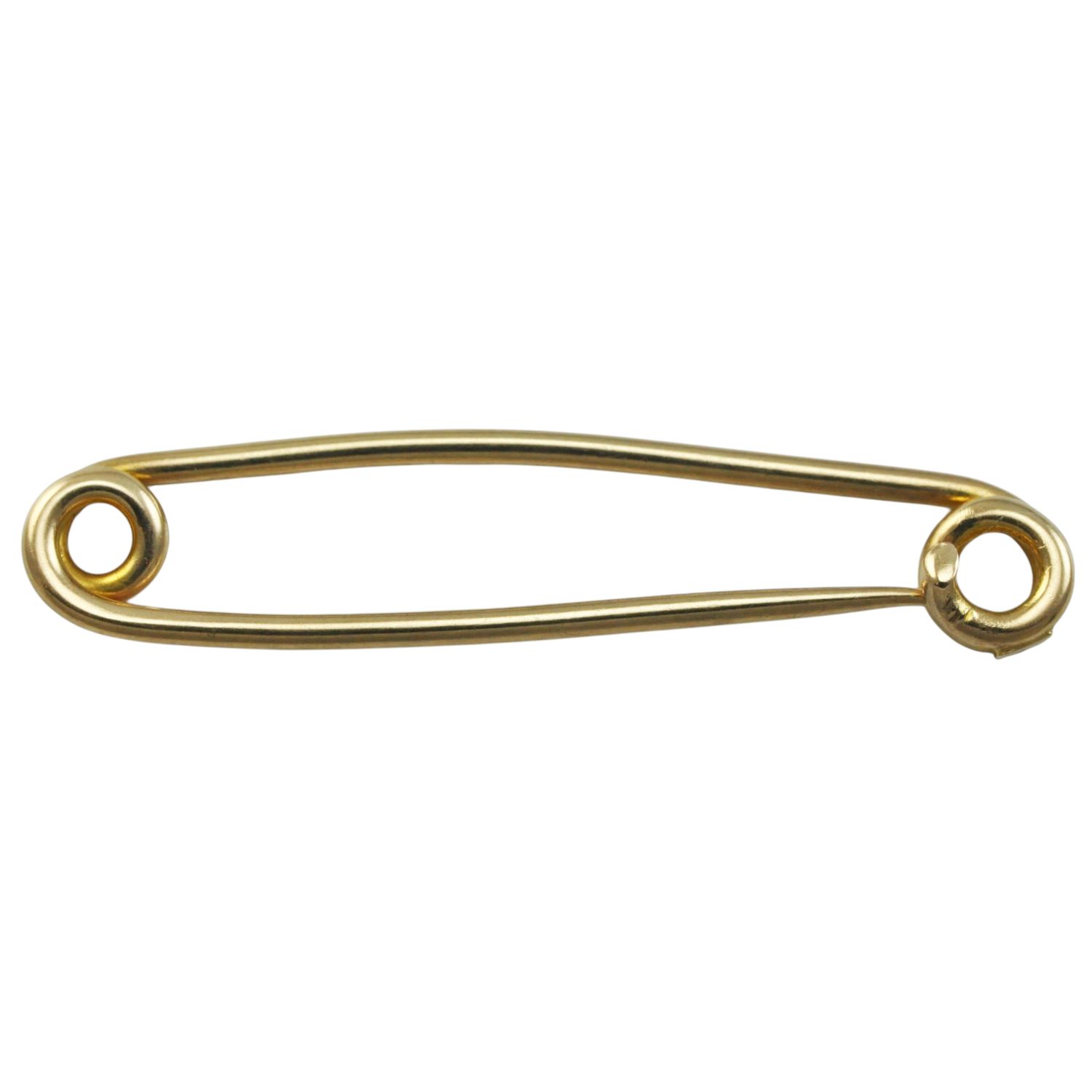 Antique 15ct Rose Gold Safety Pin