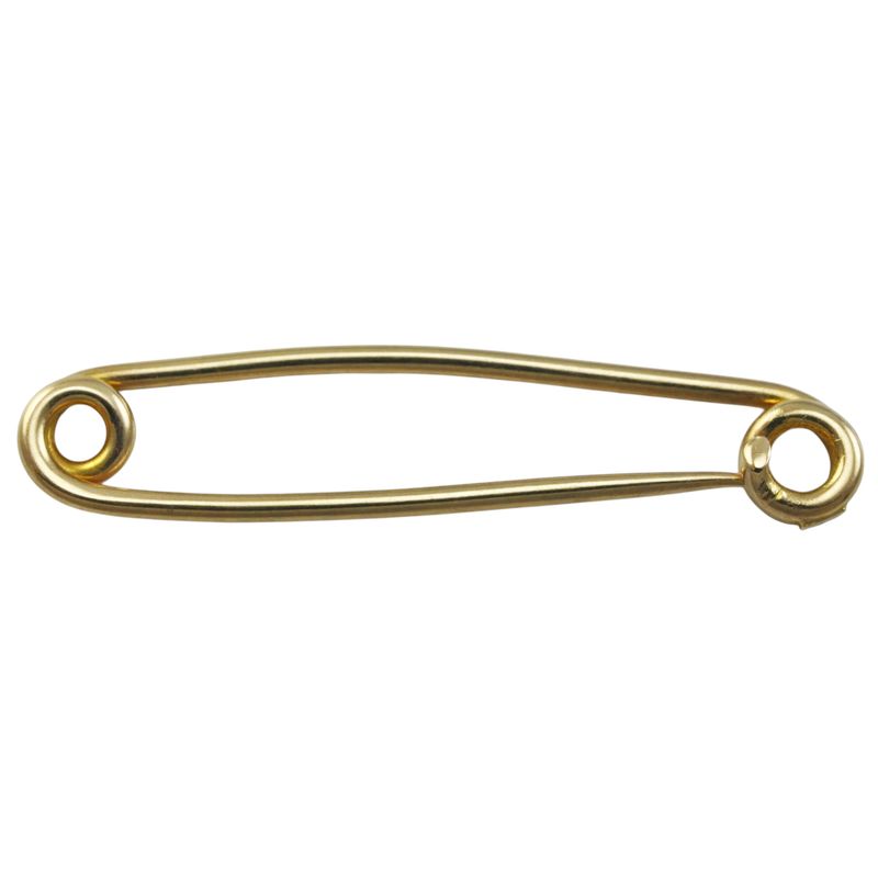 Antique 15ct Rose Gold Safety Pin