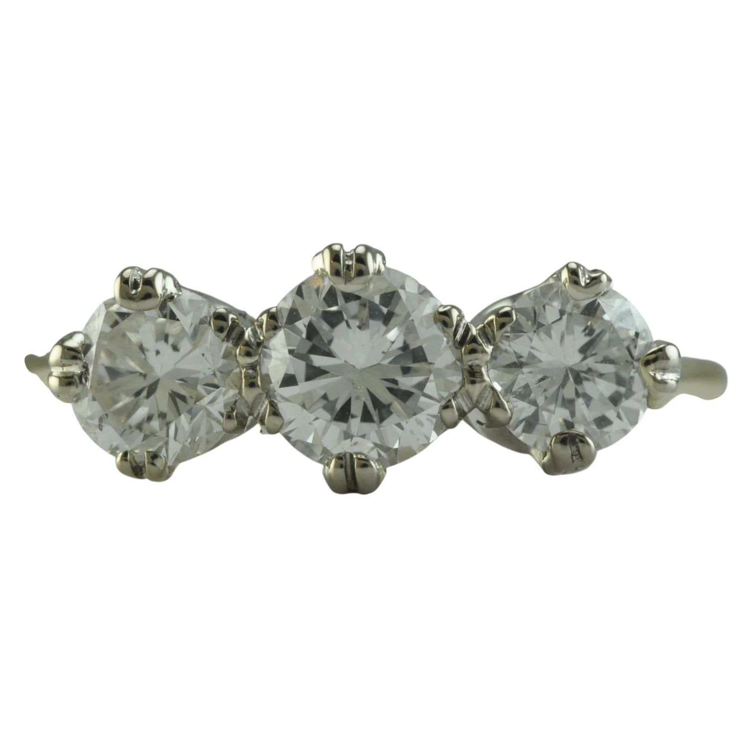 18ct Diamond Three Stone Ring