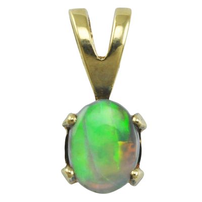 14ct Gold Opal Pendant