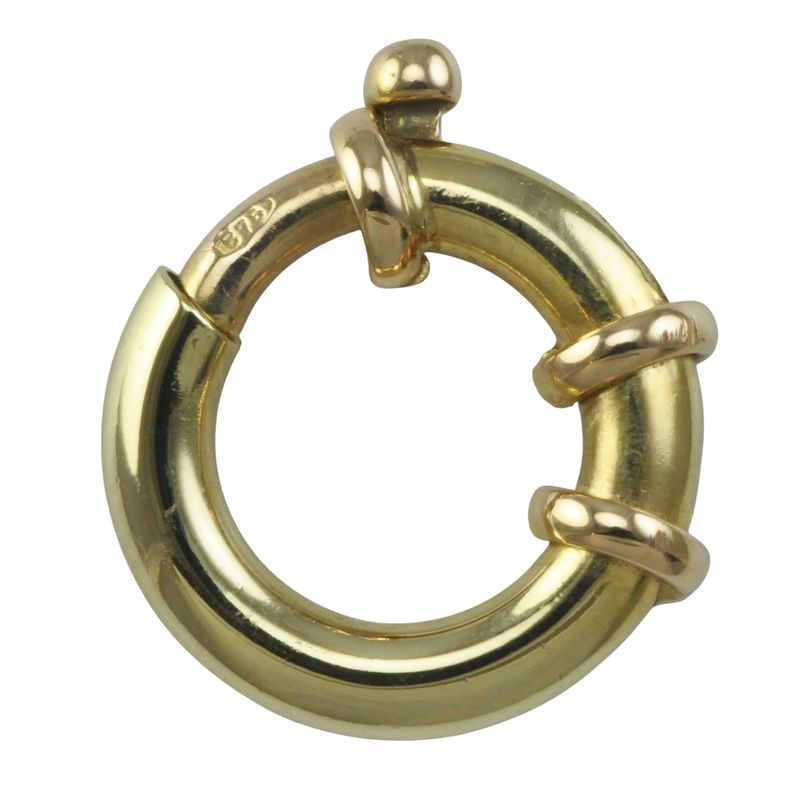 9ct Gold Chunky Bolt Ring