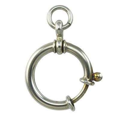 Sterling Silver Large Bolt Ring Sterling Silver Large Bolt Ring