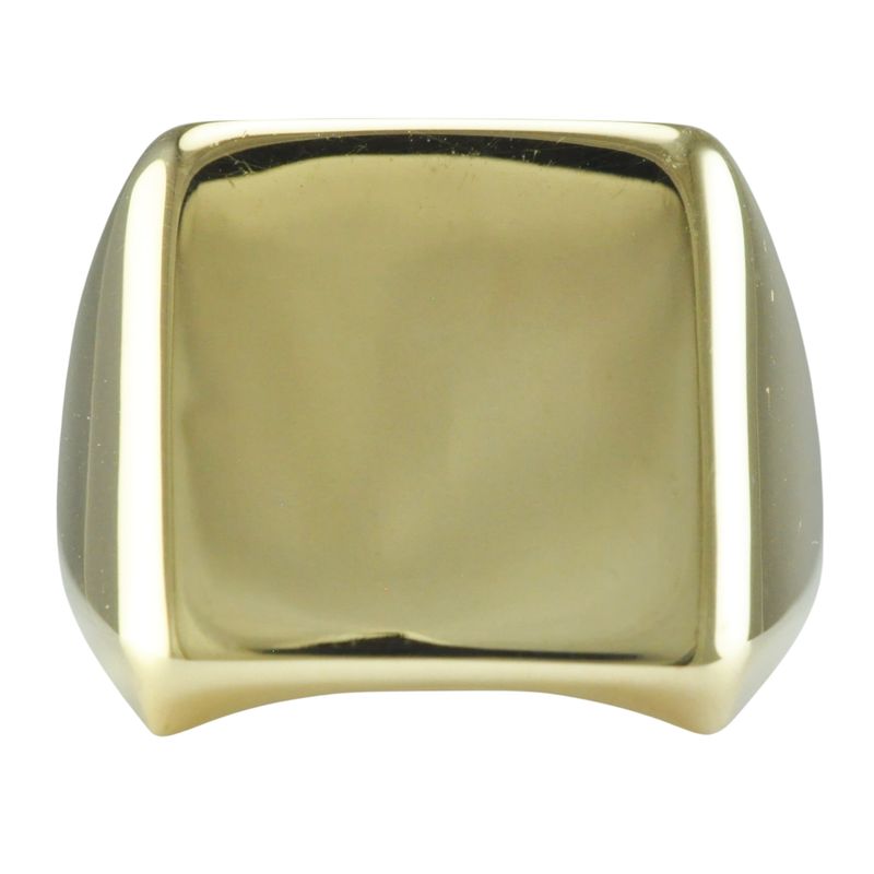 Vintage 9ct Gold Bold Square Signet Ring