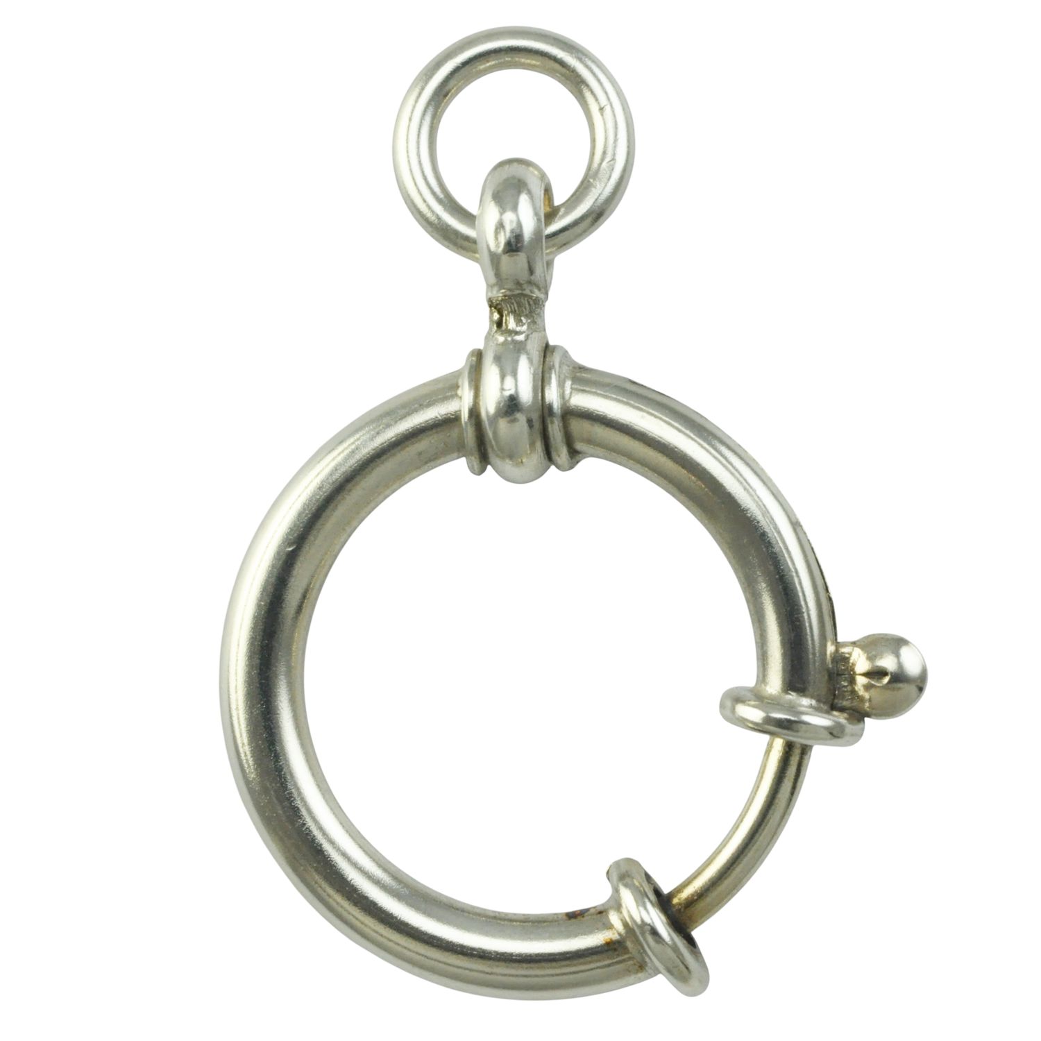 Large Sterling Silver Bolt Ring