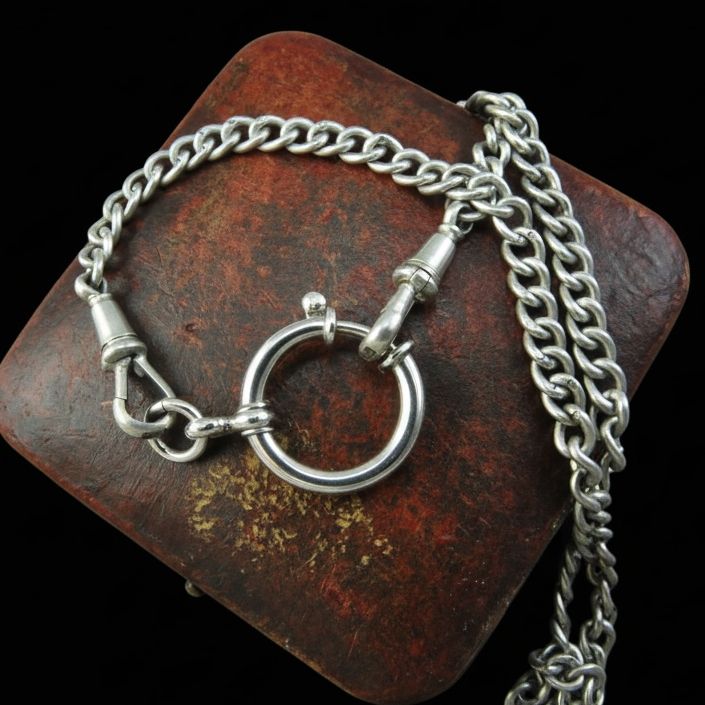 Large Sterling Silver Bolt Ring