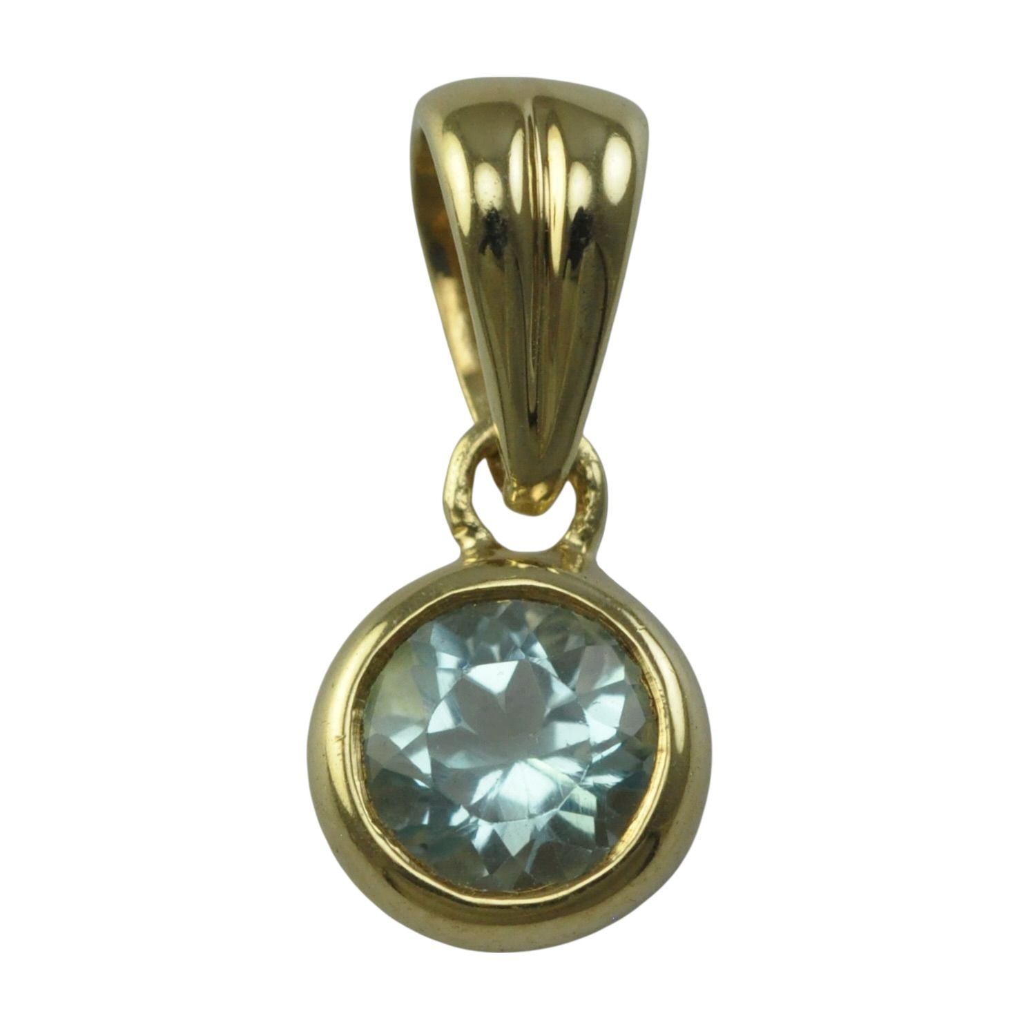9ct Aquamarine Pendant 9ct Aquamarine Pendant