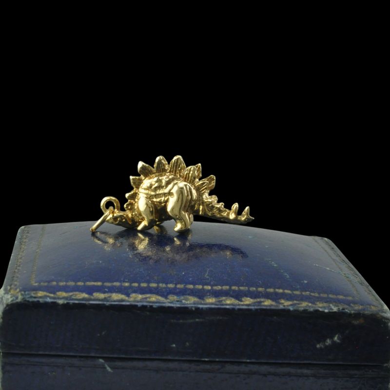 9ct Gold Dinosaur Charm