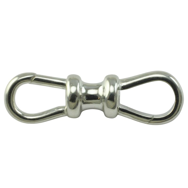 Sterling Silver Double Dog Clip