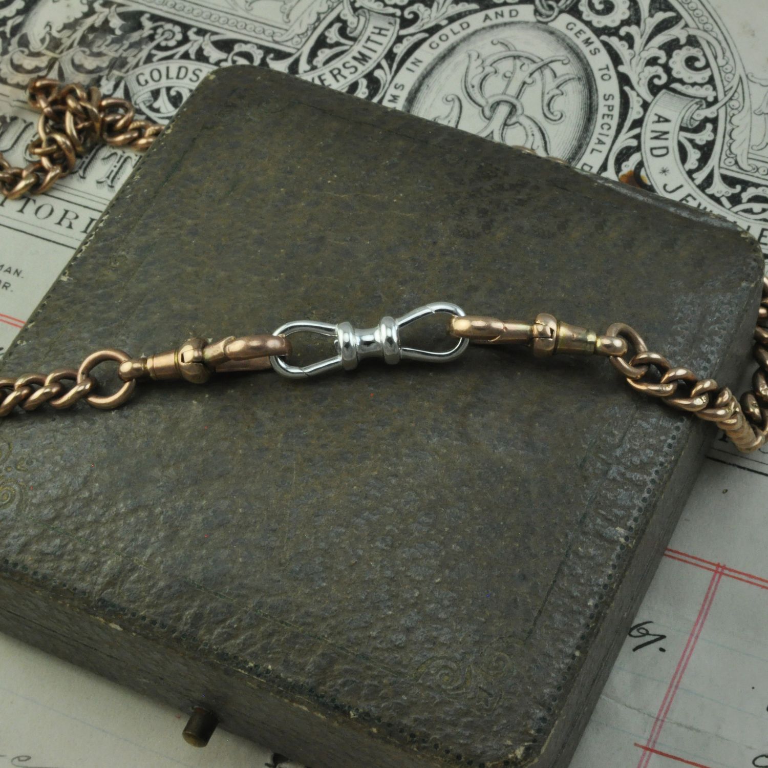 Sterling Silver Double Dog Clip