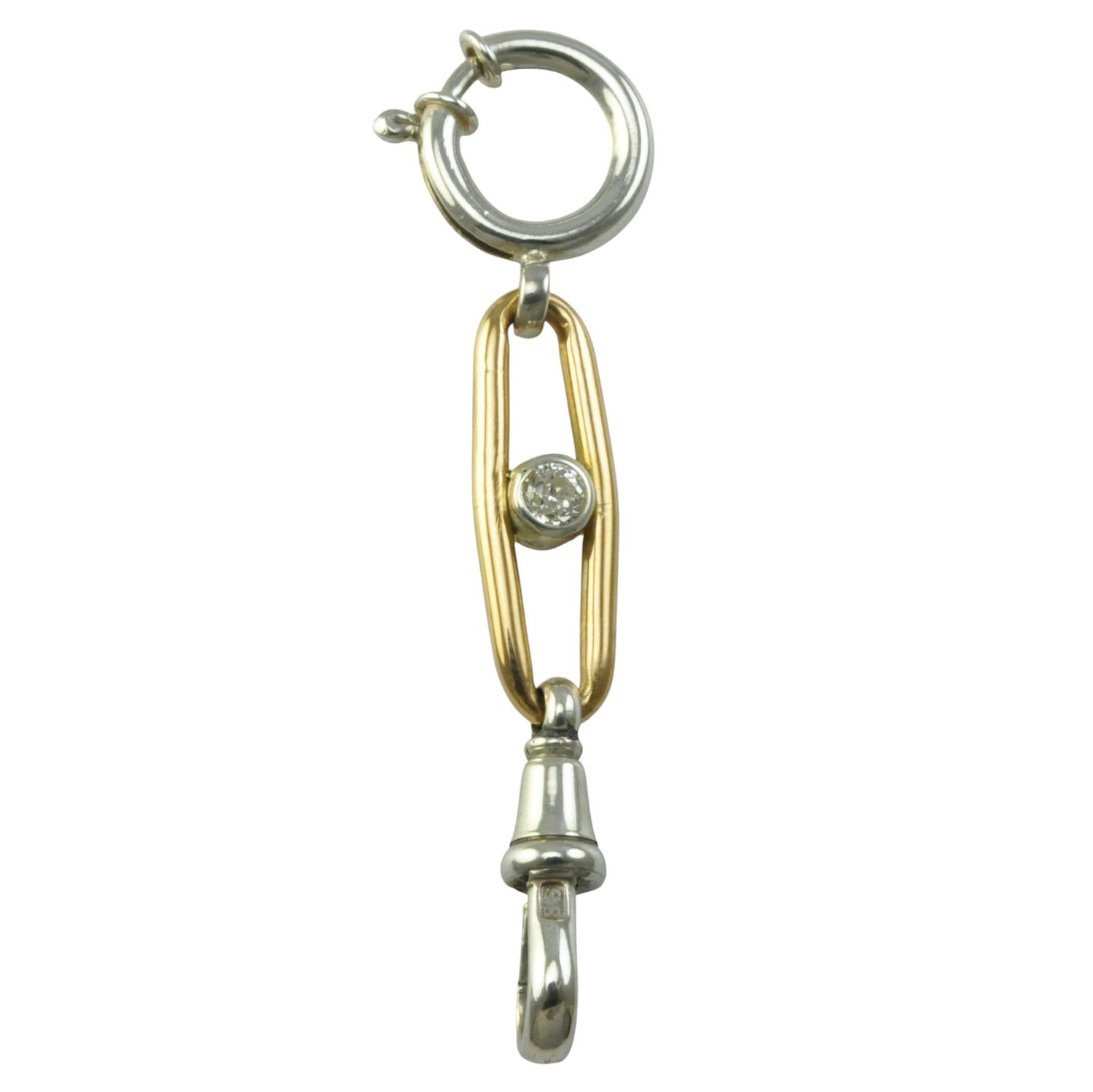 18ct Gold and Silver Diamond Extender