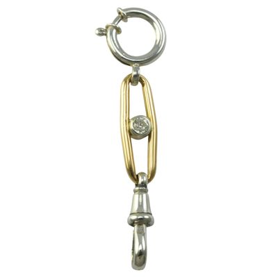 18ct Gold and Silver Diamond Extender