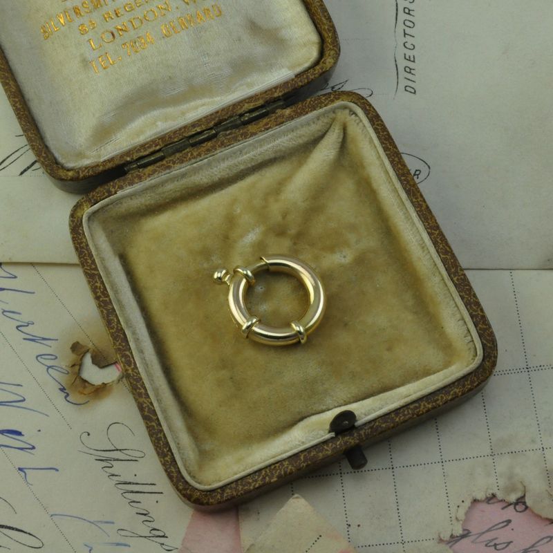9ct Gold Chunky Bolt Ring