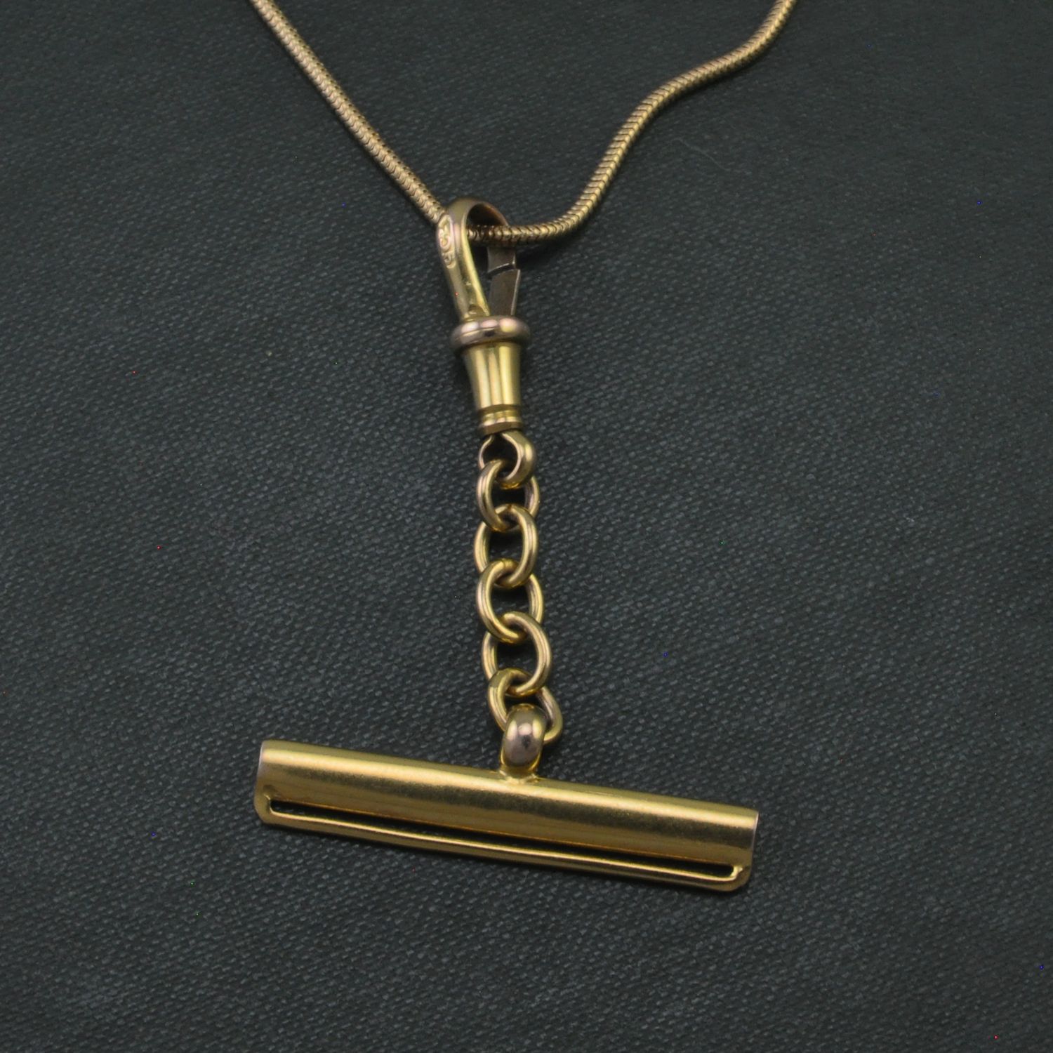 9ct Gold Bar Pendant 9ct Gold Bar Pendant