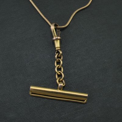 9ct Gold Bar Pendant 9ct Gold Bar Pendant